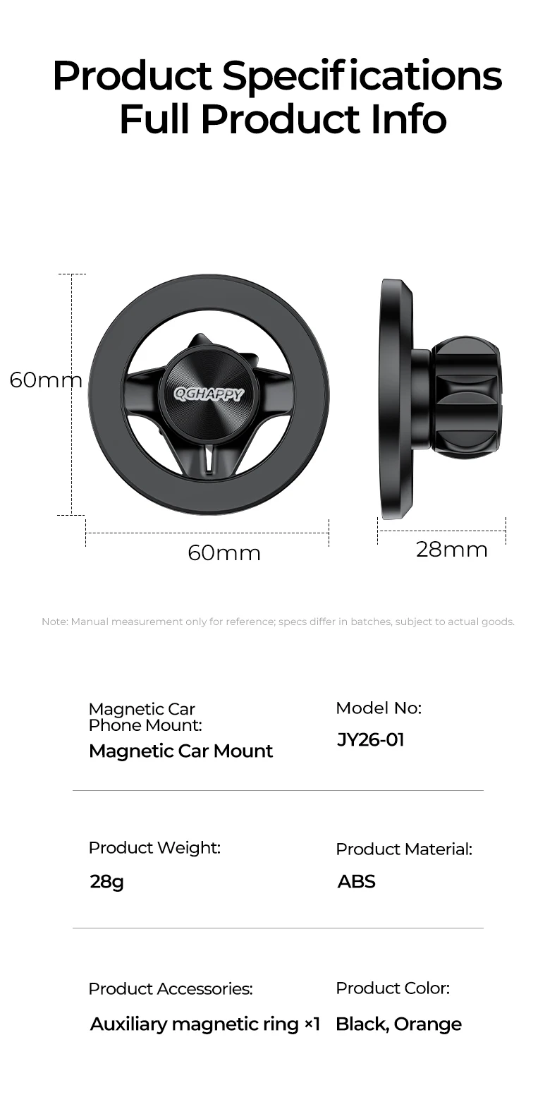 Magnetischer Telefonhalter & Zubehör für MagSafe Gym, Verstellbarer Magnet, Stoßfester Ständer für Auto-Handys, kompatibel mit iPhone Pro und Samsung – Detail 22