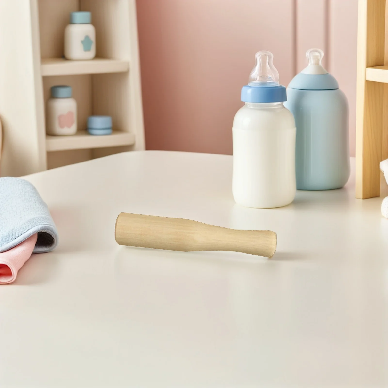 

Natural Wood Food Muddler Long Handle Pestle for Sauces Soups Purees Canning Grinding Rod Wooden Cocktail Muddler