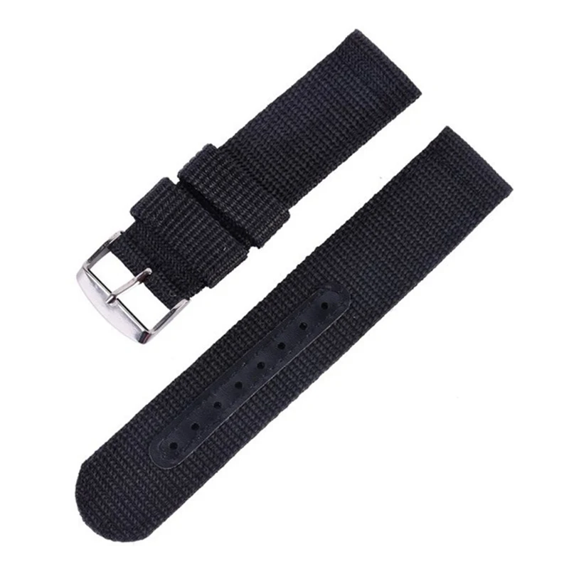 UTHAI Nylon Straps 18mm 20mm 22mm 24mm Sports Waterproof Nylon Watch Band  Thickened Nylon Canvas Watch Strap Wristband Z114