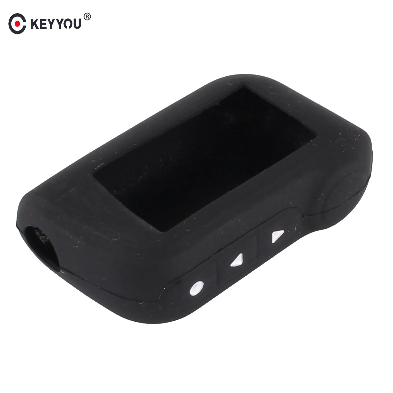 Силиконовый чехол KEYYOU 10X для Starline A93/A63, двухсторонний силиконовый чехол с ЖК-дисплеем и пультом дистанционного управления для автомобиля A93