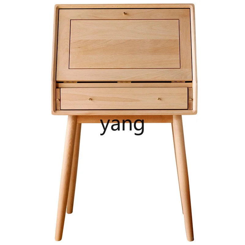 

LTT Beech Cherry Black Walnut Solid Wood Storage Cabinet Dressing Table DG035