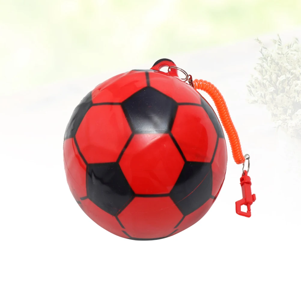 لعبة كرة القدم البلاستيكية القابلة للنفخ، لعبة الشاطئ، كرة ملعب صيفية، ألعاب للأطفال في الهواء الطلق (لون عشوائي)