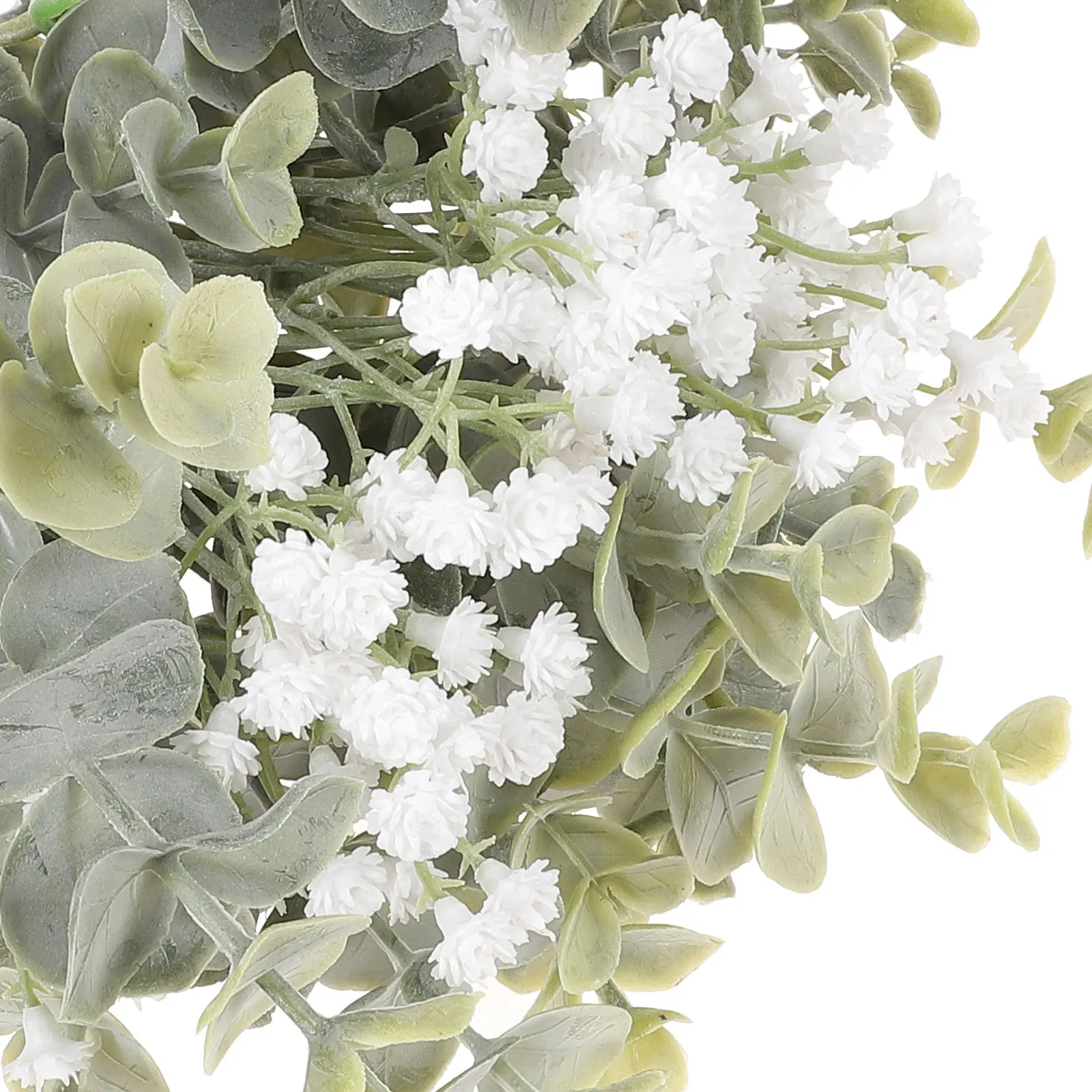 

Simulated Eucalyptus Leukogloss Scene Decor Faux Leaf Greenery Leaves Stems Bouquets Artificial Plastic
