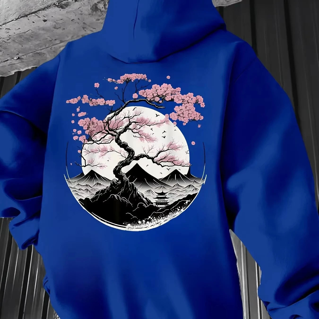 2026 new moonlight shining 100% pure cotton pullover hoodie, loose fitting men's and women's children's casual daily sportswear