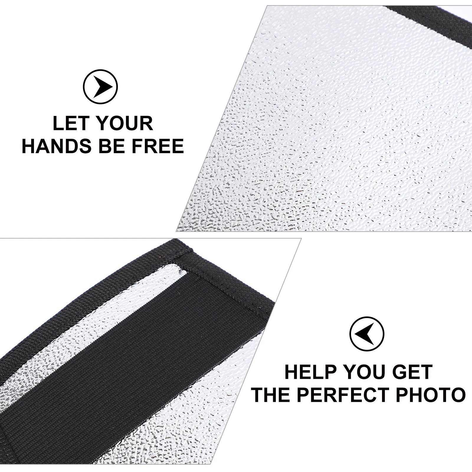 

4pcs Photography Flash Reflectors Light Diffuser For Camera Lighting Studio Outdoor Portraits Product Shots Brightness