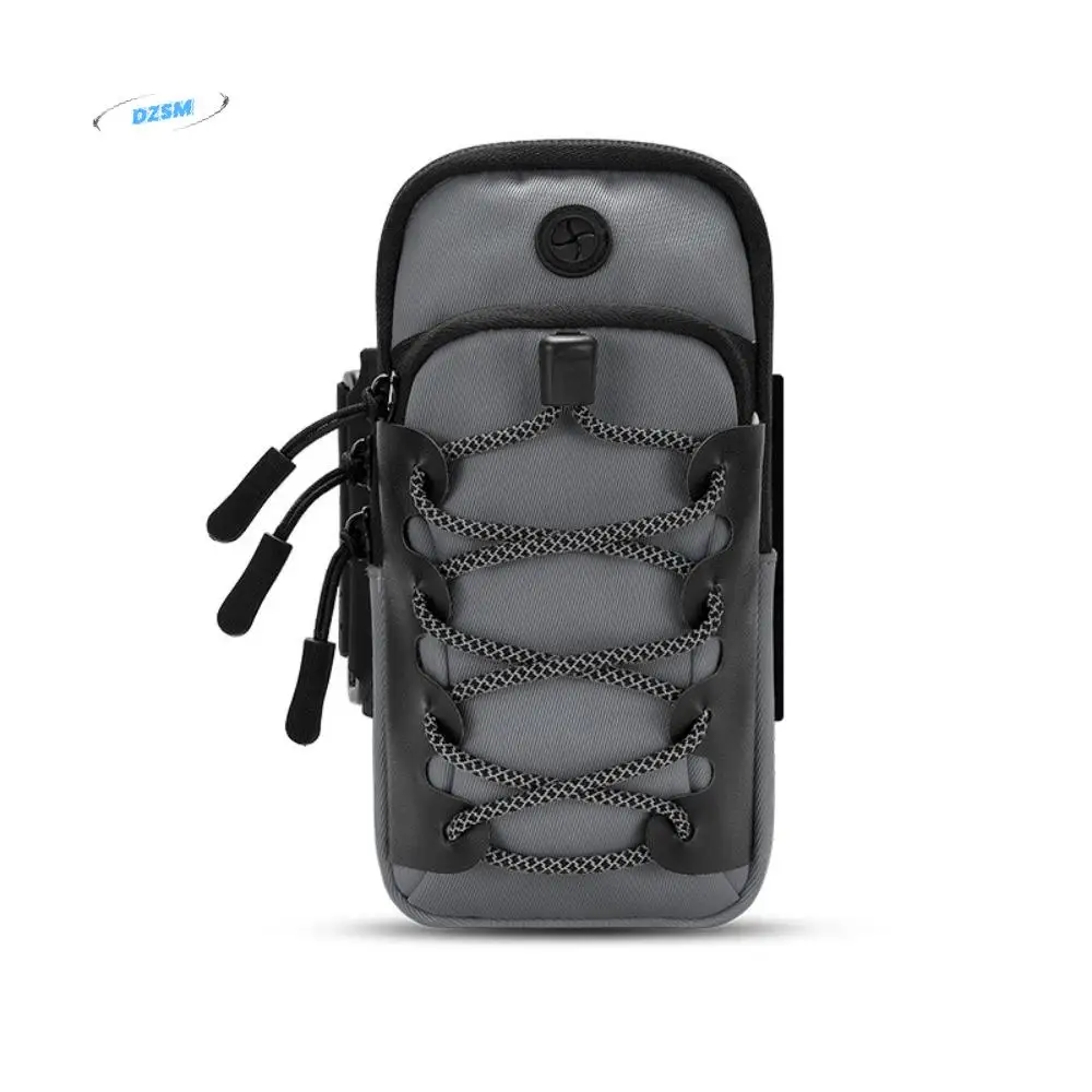 

Double-layers Running Phone Bag Adjustable Protective Wrist Phone Bag Portable Waterproof Sports Arm Bag Sports
