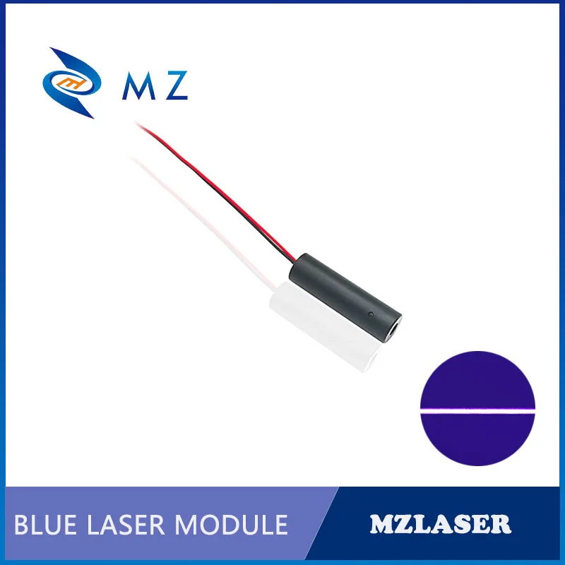Vendita calda Compact D10mm 405nm 50mw Blue Violet UV Line modulo Laser ACC Drive grado industriale