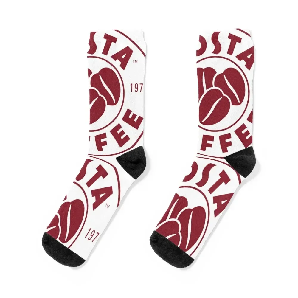 Classic Costa Coffee Designs Socks Wholesale retro floor cool Socks Woman Men's