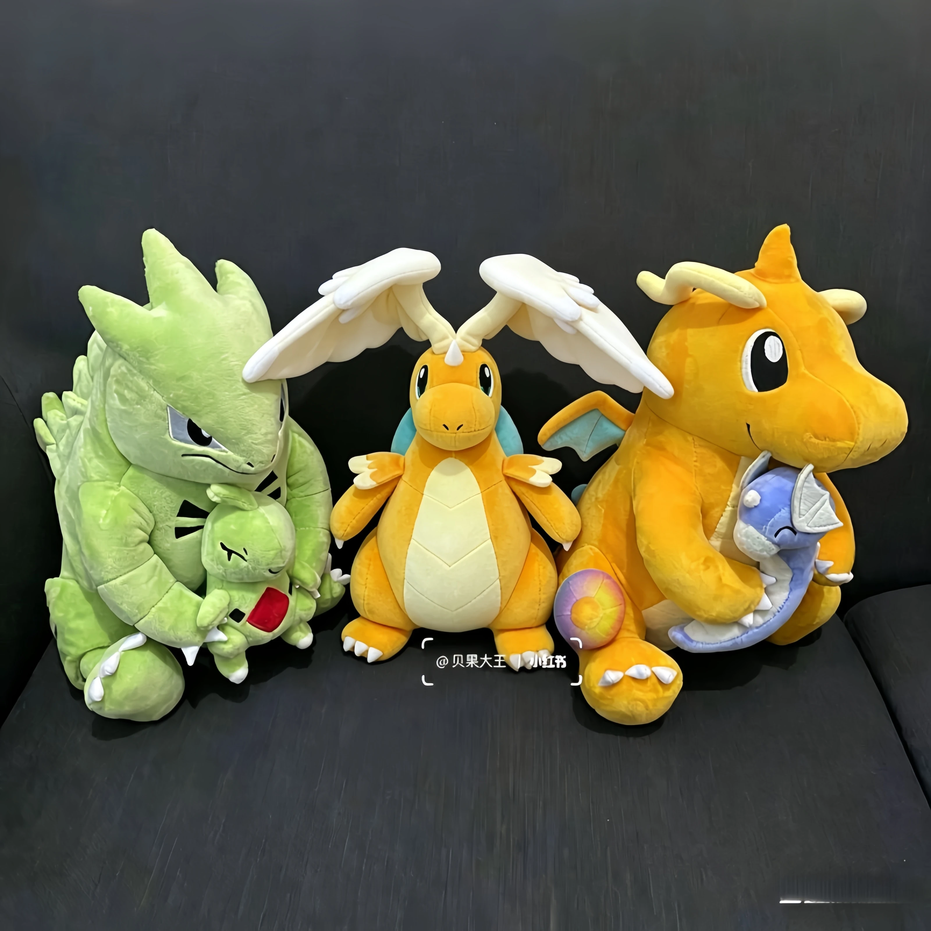 Peluches de Pokémon ZA, Muñeco de Peluche Mega Dragonite Flip Pikachu, Muñeco Dratini Larvitar Evolution Shine, Muñeco Charizard Dragonite Tyranitar