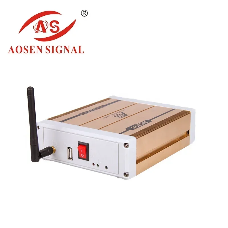 AS-820 300W/600W 電子オートサイレンホーンアラームブザー スピーカー（サイレン付き）スクエアカー、消防車用