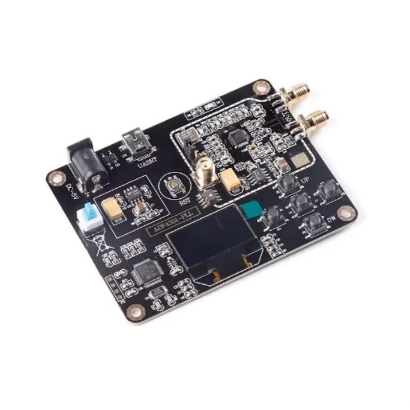 ADF4351 On board STM32 Single Chip Microcomputer Phase Locked Loop Module 35M-4.4G RF Signal Source Sweeper