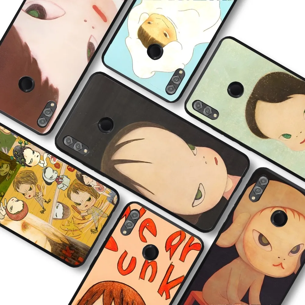 

Yoshitomo Nara artnet Art Phone Case For Huawei Honor 10 lite 9 20 7A 9X 30 50 60 70 pro plus Soft Silicone Cover