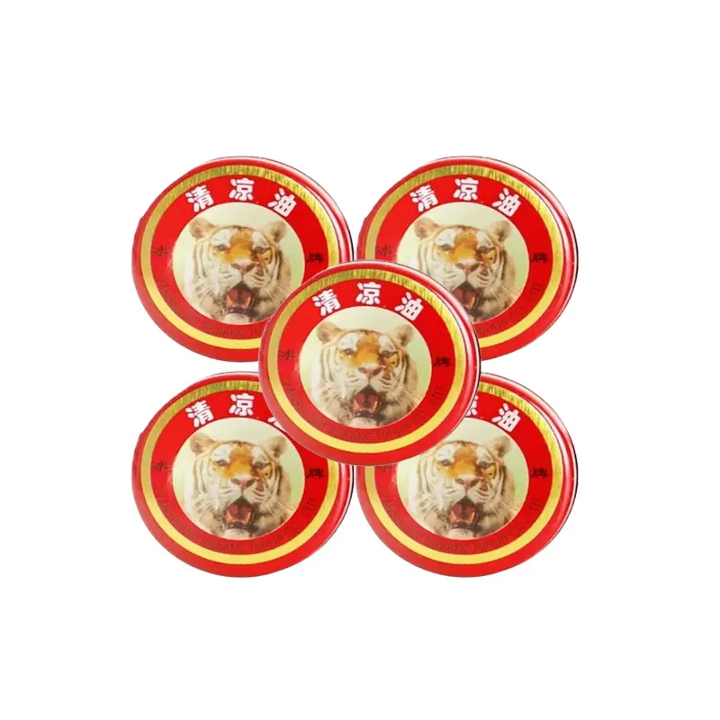 น้ำมันหอมระเหยตราเสือ 10/60 ชิ้น สำหรับไข้หวัด ปวดศีรษะ วิงเวียน ปวดกล้ามเนื้อ ยาหม่องตราเสือ กลิ่นหอม ใช้ได้ทั่วไป