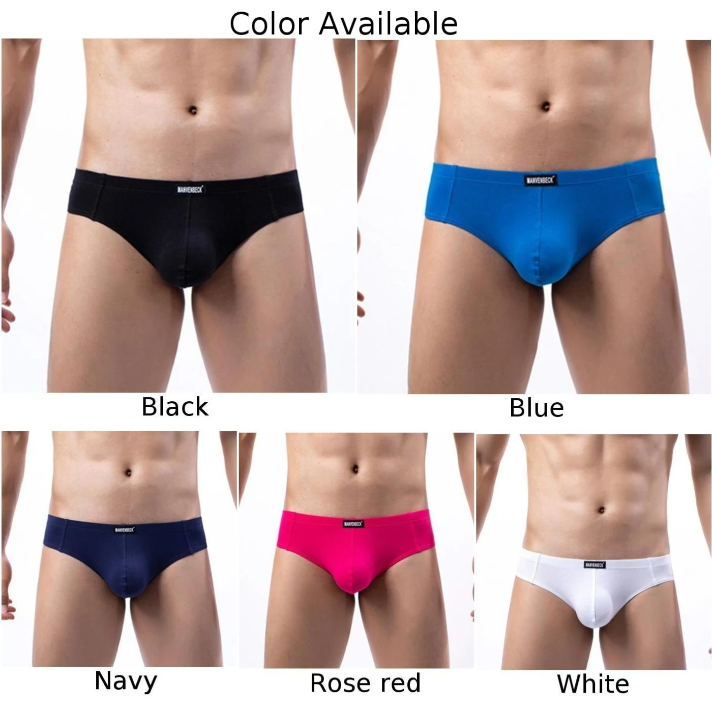 Male Convex Pouch Underpants Mens Half Hip Sexy Low Waist Underwear U Pouch Panties Shorts Slip Hombre Wrap Bikini Briefs