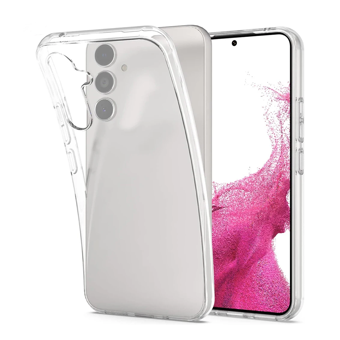 Crystal Clear Silicone Soft Case For Samsung Galaxy A55 A35 A25 A15 A54 A34 A24 A14 A53 A33 A23 A13 4G 5G Ultra Thin Back Cover