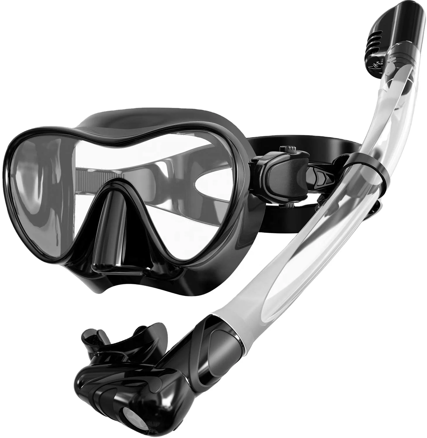 2023 Newest Anti-Fog Professional Diving Mask And Snorkel Set Diving Equipment For Wholesales