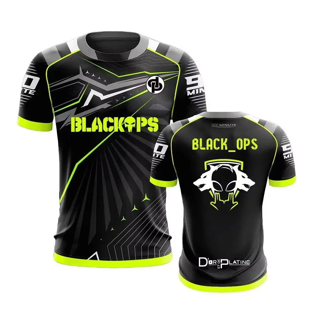 Men's breathable short-sleeved T-shirt, featuring trendy sports-inspired theme printing