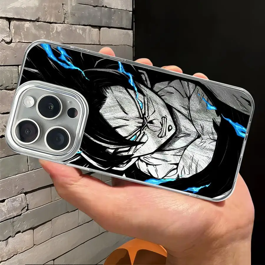 Hülle für Samsung Galaxy A15 A16 A24 A17 A34 A23 A51 A52 A13 A14 A26 A35 A36 A55 A21s Handyhülle Dragon Ball Goku Cool