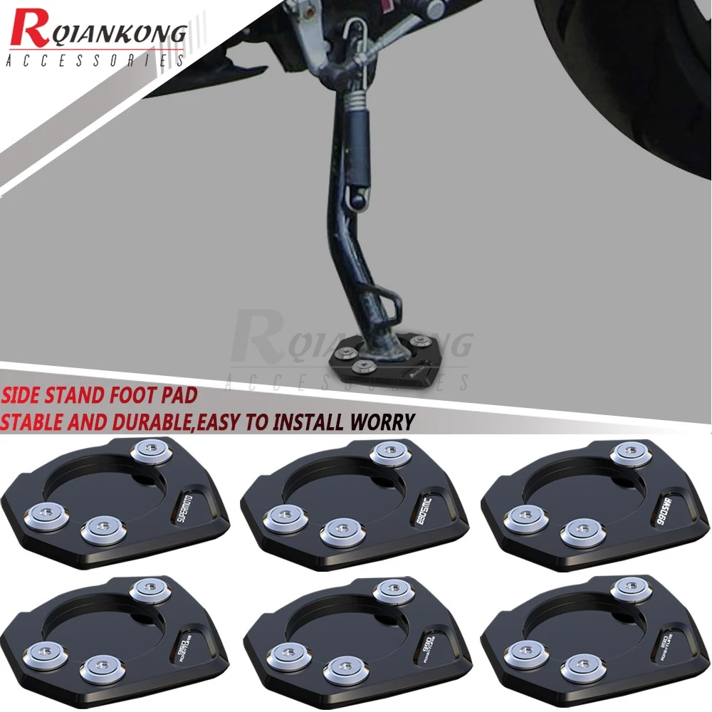 For 690ENDURO/R 690SMC 690SMCR 2008-2018 Motorcycle Kickstand Plate Side Stand Foot Pad Enlargers 990SM 990SMR 990SMT 2009-2013