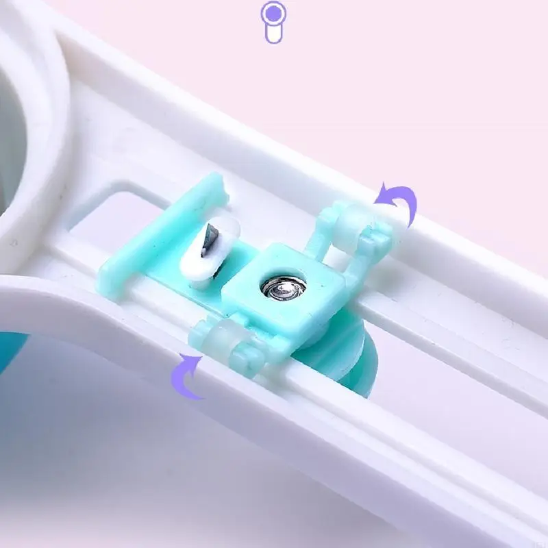 Pemotong kertas melingkar M5TB yang dapat disesuaikan untuk kartu anak -anak membuat album foto scrapbooking