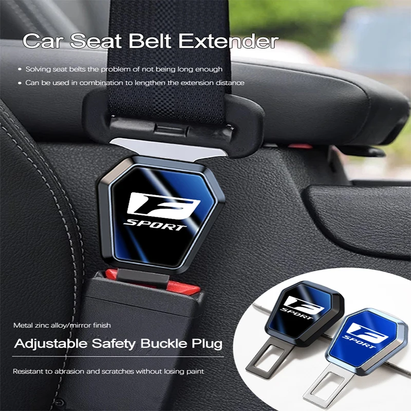 مقعد السيارة قفل أمان مشبك حزام الأمان كليب موسع لكزس F SPORT RX330 IS250 Ct200h ES300h RX350 IS300h NX300h RX400h ES350