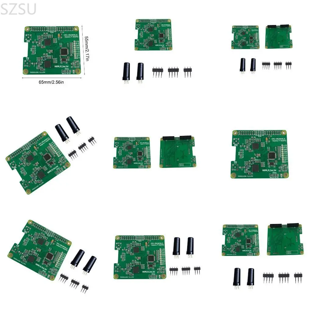 

SZSU MMDVM Duplex Hotspot Board Support for D Star Duplex Communication Board With 443 Antennas For Integration