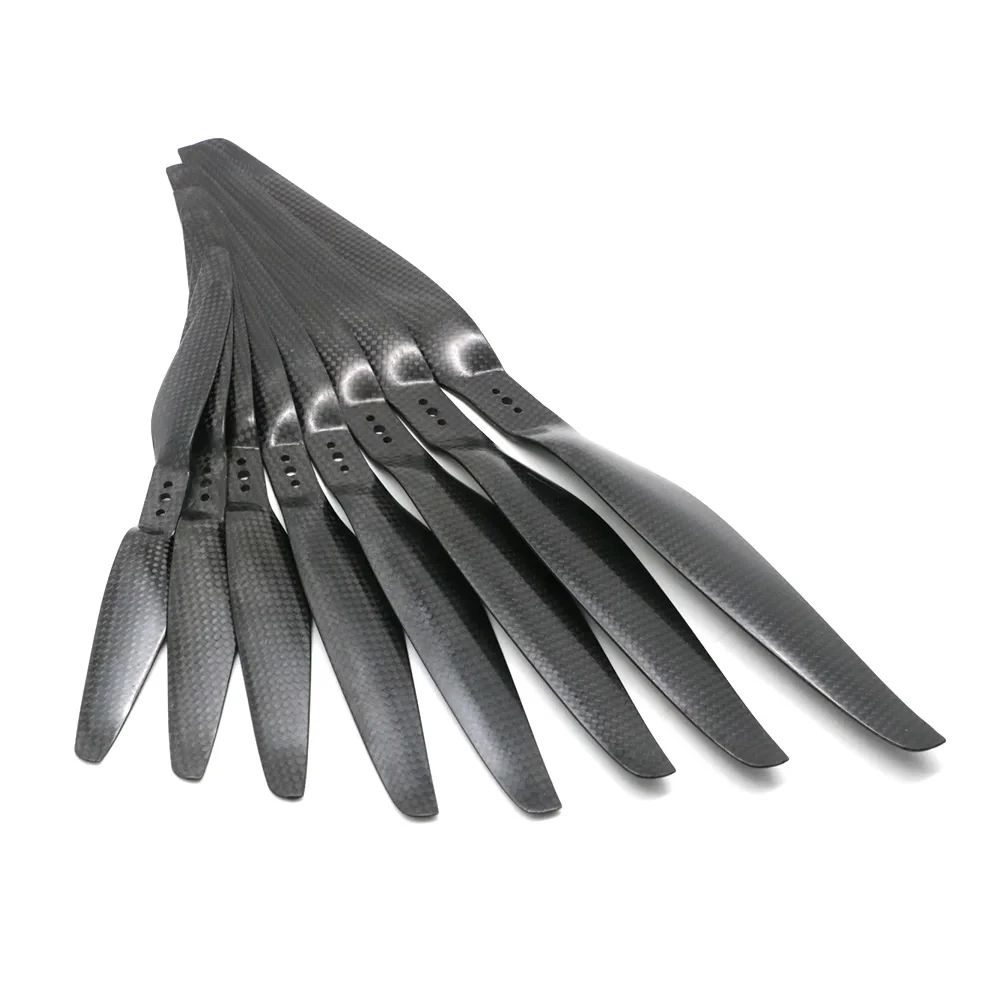 4pcs/lot 3K Carbon Fiber Propeller 8055 9055 1055 1155 1255 1355 1455 1555 For Motor Quadcopter (2 pair)