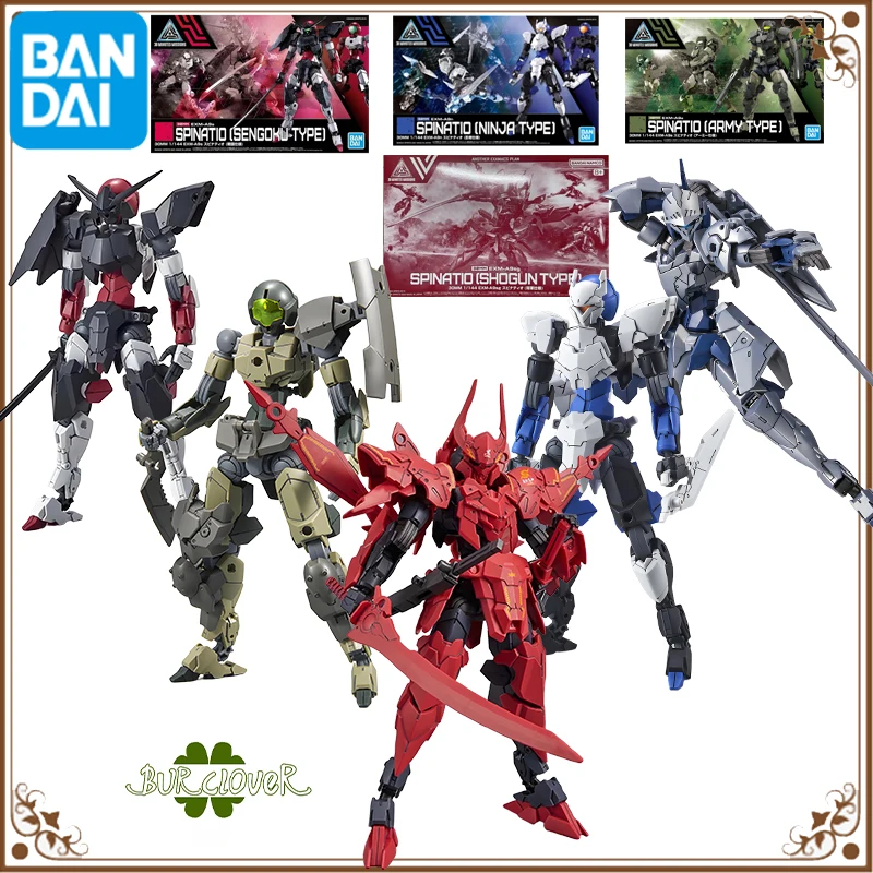 

Bandai Original GUNDAM 30MM Series 1/144 EXM-A9sg Spinatio EXM-A9k Anime Action Figure Assembly Model Toys Collectible Model