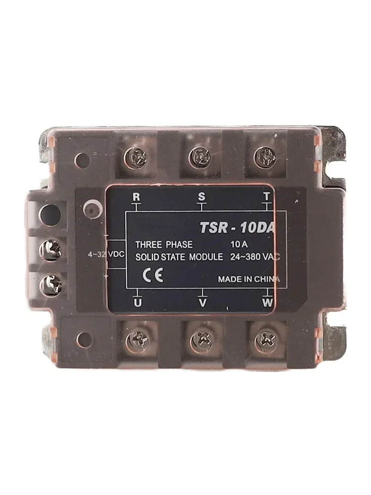 

Нижняя пластина с толстым рассеиванием тепла TSR10DA, 3-фазное твердотельное реле, модуль AC380V, 40A для безопасной и долговечности