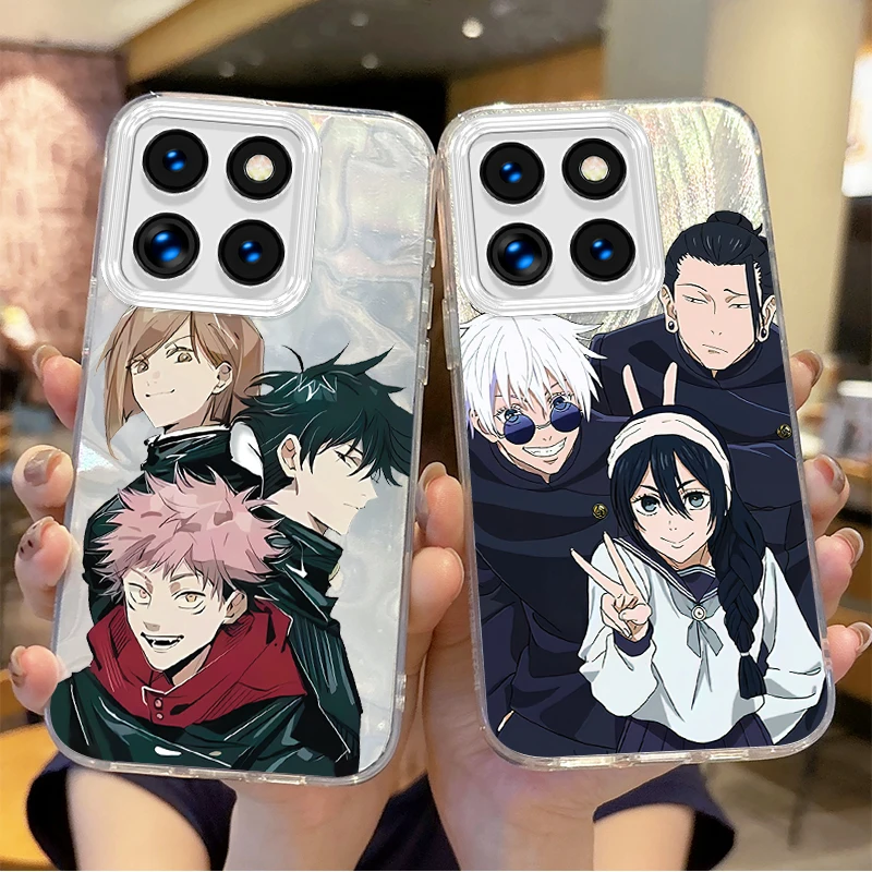 

Fashion Jujutsu Kaisen Itadori Yuji Anime Phone Case for Xiaomi Poco X6 X3 F6 M6 M4 Pro C61 13T 14T 11Lite Hard Shockproof Cover