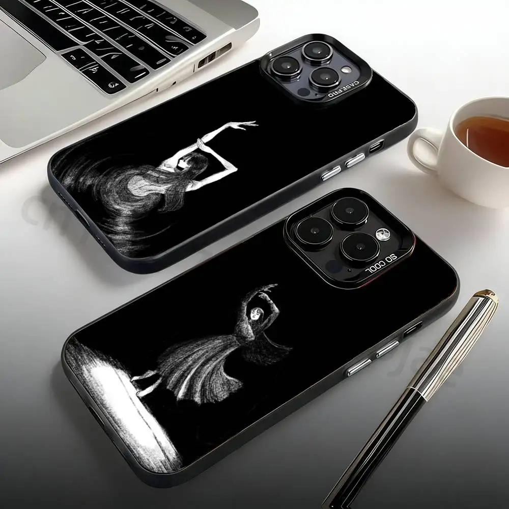 

Dark Night Dance Phone Case For iPhone 17,16,15,14,13,12,11,Pro,Max,Plus,Mini, Anti Fall Matte Hard Bumper