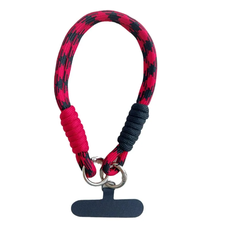 

Keychain Lanyard Colorful Wrist Strap With Patch Bracelet Telephone Portable Cell Accessories Exquisite Cord to Hang Mobile Rope