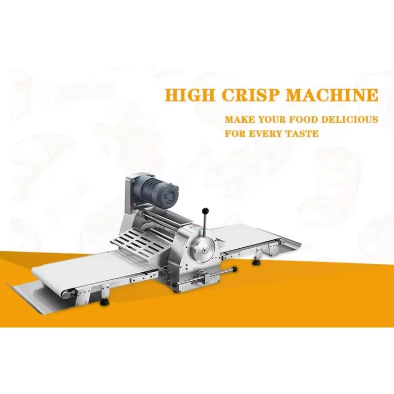 Automatic desktop noodle press for croissant dough