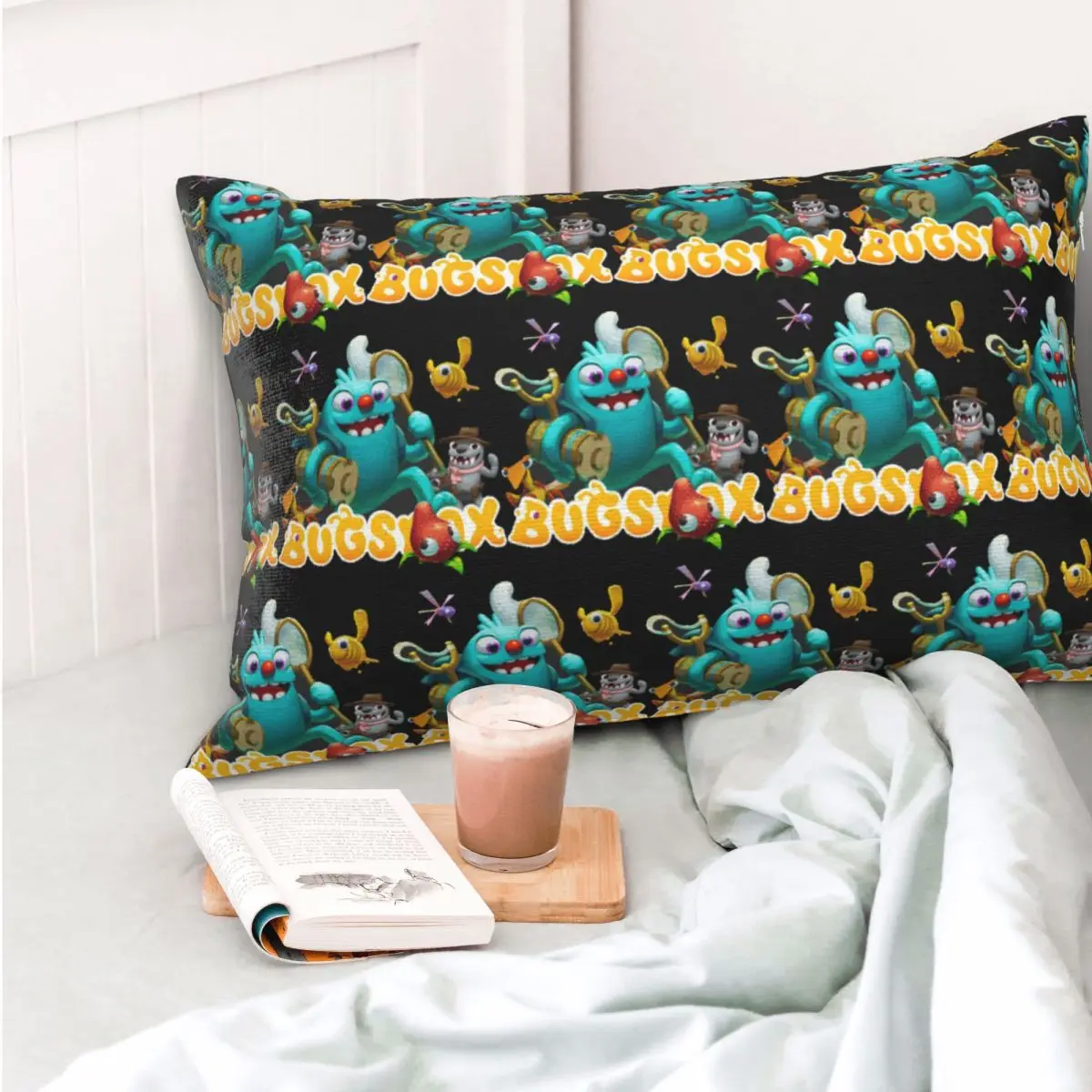 

Bugsnax Rectangle Pillowcase Cushion Cover Decor Bedroom Bed Home Comfort Throw Pillow