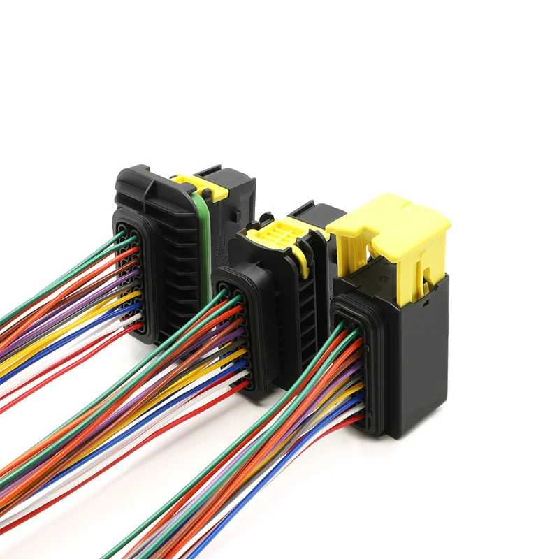 Tyco Type 18-Pin New Energy Waterproof Connector Harness Plug 1-1563759-1 Plastic Shell 1-1564412-1