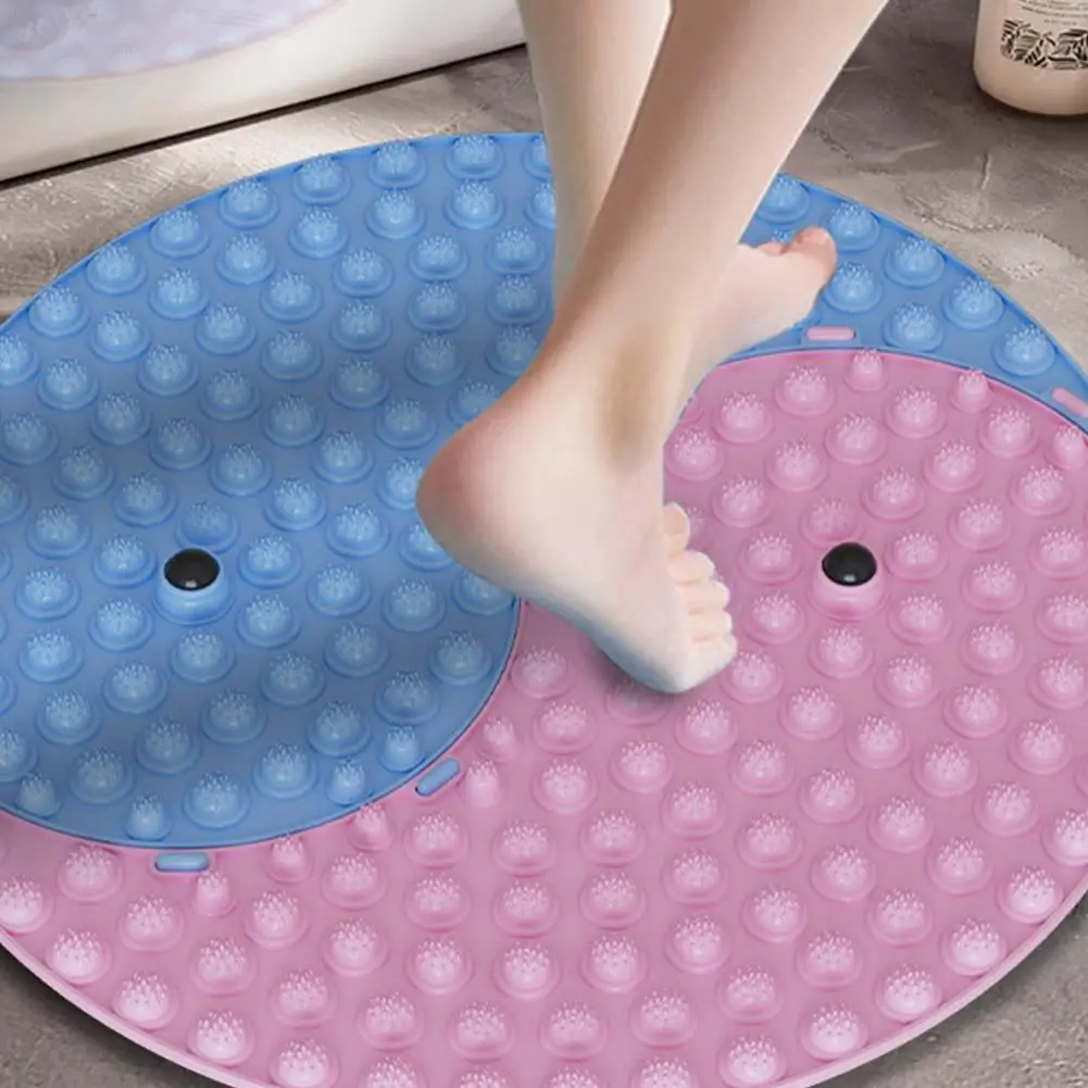 เท้านวดโยคะ Acupressure Board Mat ผ่อนคลายกล้ามเนื้อรอบเสื่อออกกําลังกายฟิตเนสการฝึกอบรมเท้าการฝังเข็มกายภาพบําบัด