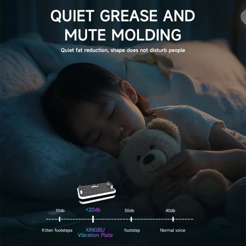 منصة اللياقة البدنية لتمارين الجسم بالكامل للاستخدام المنزلي لعام 2025 - آلة تمرين لوحة الاهتزاز العمودية لتدليك فقدان الوزن والتخسيس