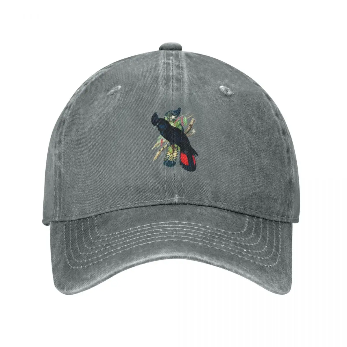 

Australian Banksian Black Cockatoo Cap Cowboy Hat Fashion beach winter caps for women Men's