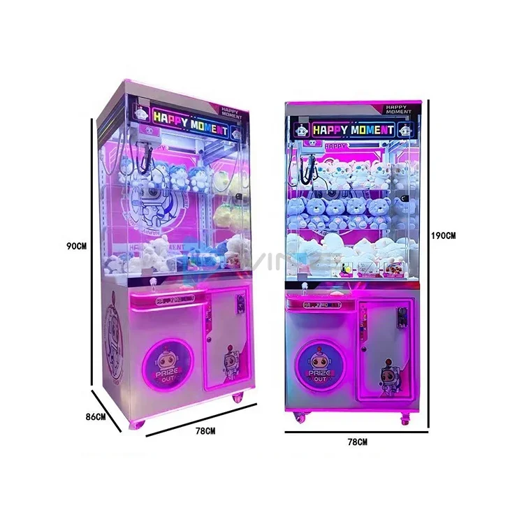 Amusement Coin Operated Game Machine Toy Claw Crane  Machine Prize Gift Arcade Claw Machine for Sale