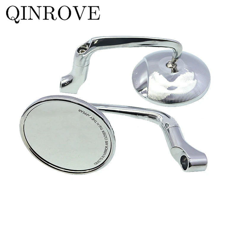 

Универсальное мотоциклетное зеркало заднего вида 8 10 мм, боковое выпуклое зеркало Cafe Racer для Kawasaki VN800 Versys X 300 Z650 Z800 Honda Hornet