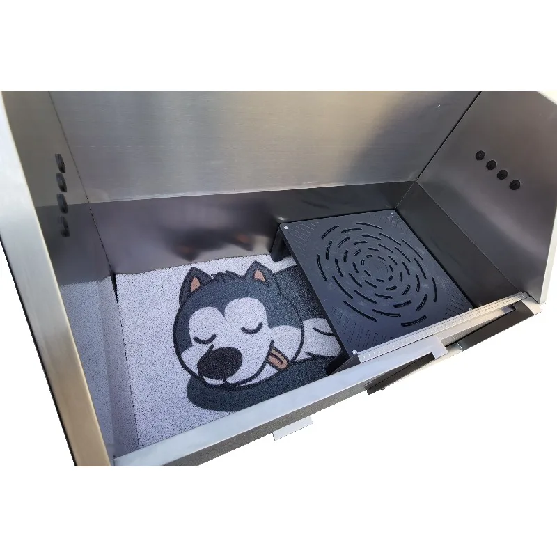 Профессиональная приподнятая 50-дюймовая прогулочная подставка, большой подъемник, лучшая станция для купания и ухода за собаками Del-uxe, центр станции