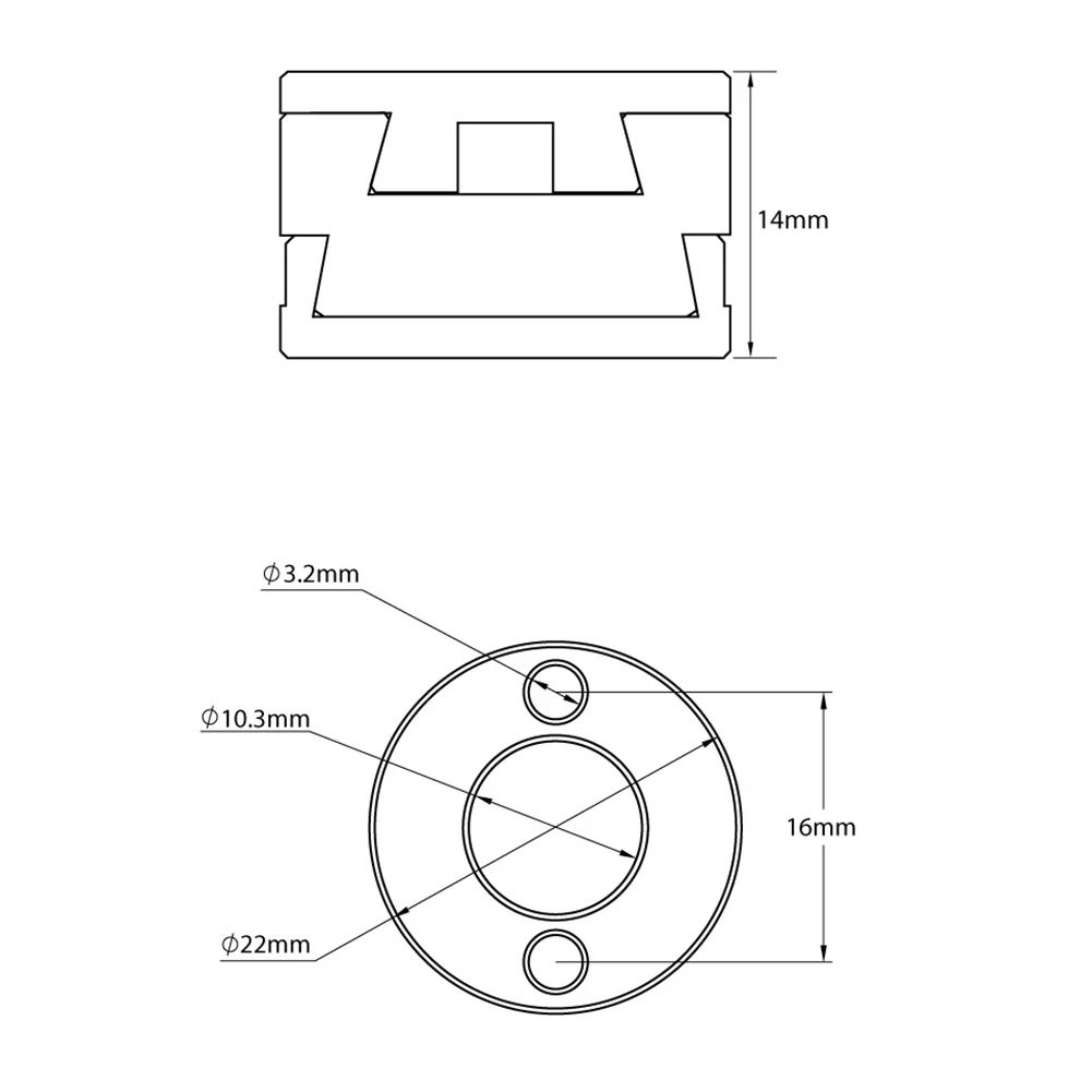 AD41-NF أولدهام اقتران للطابعة ثلاثية الأبعاد VzBoT Z-محور المسمار الساخن السرير Z-محور المسمار من ثلاثية الأبعاد
