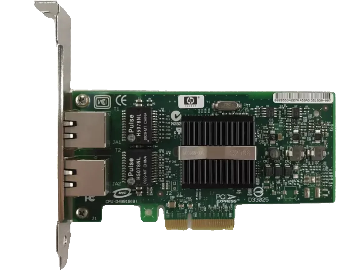 EXPI 9402PT NC360T Adattatore server DOPPIO PORT Scheda di rete PCI-E 82571