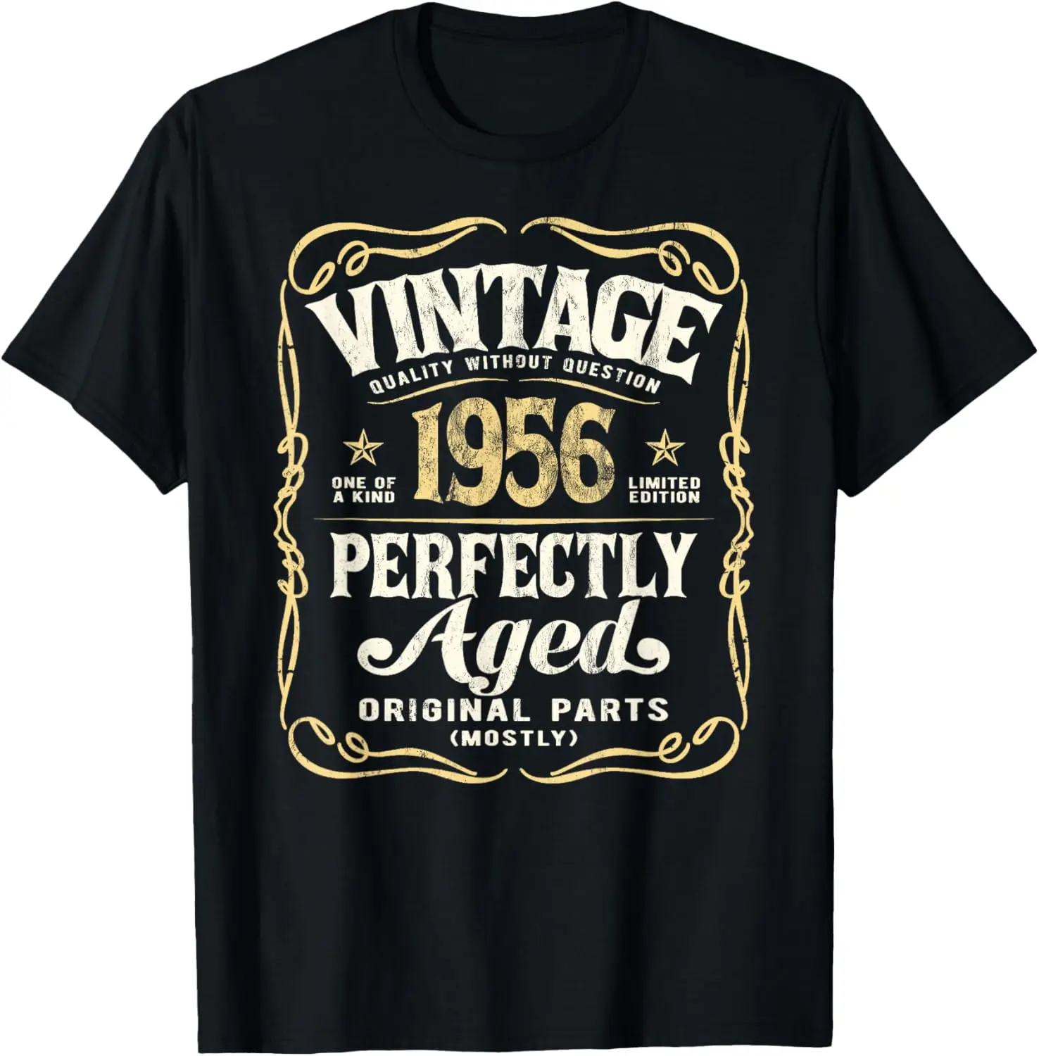 Vintage Born In 1956 Classic 68th Birthday T-Shirt