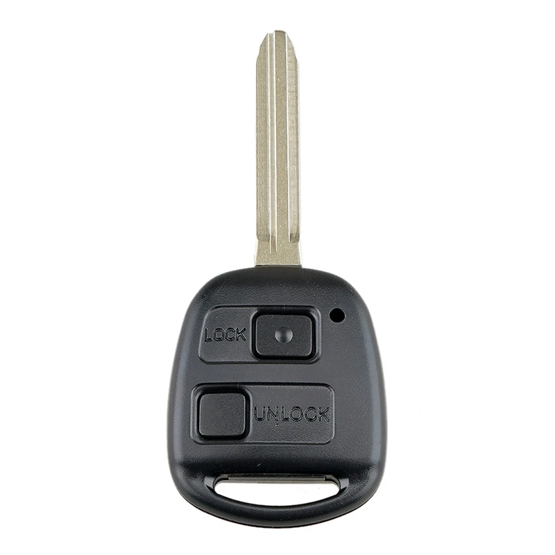 Auto Smart-Remote-Key 2 Tasten 4C Chip Auto Schlüssel Fob Fit für Toyota Corolla 2001-2007 304MHZ