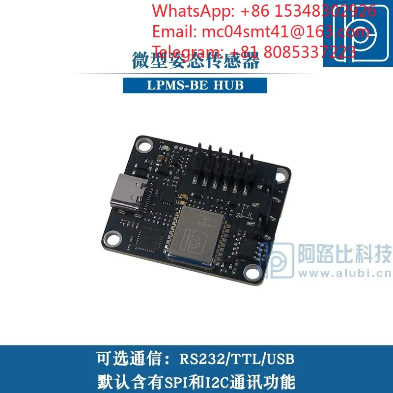 Miniature 6-axis inertial navigation attitude sensor IMU gyroscope LPMS-BE Hub
