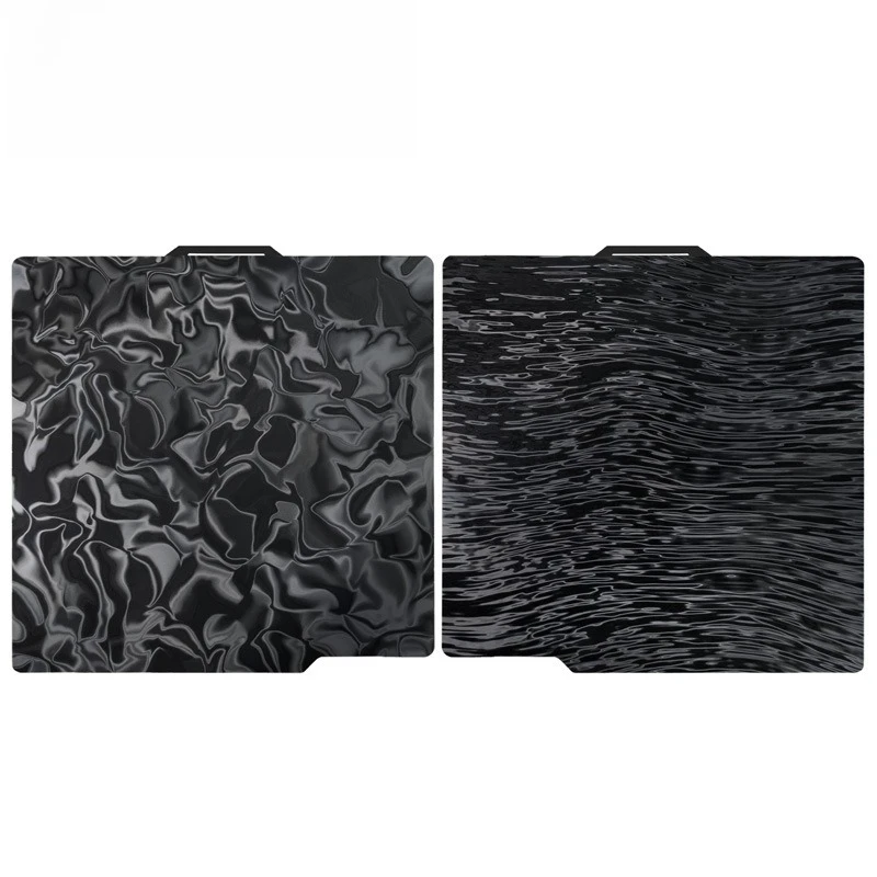 ملحقات الطابعة ثلاثية الأبعاد لكل سرير ساخن لوح فولاذي مغناطيسي منصة سرير ساخن لوحة بي لوح فولاذي زنبركي 257 مللي متر * 257 مللي متر