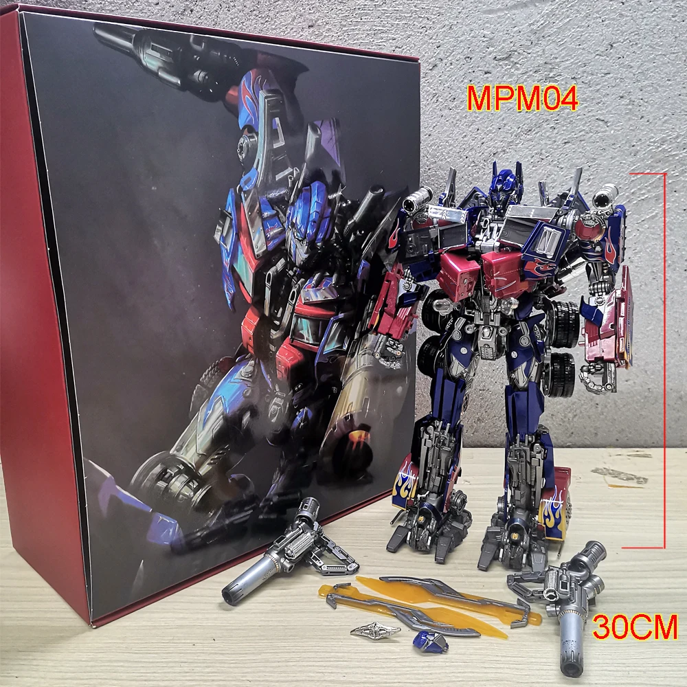 Black Apple Model Thunder Leader MPM04 Transformation Toys Optimus