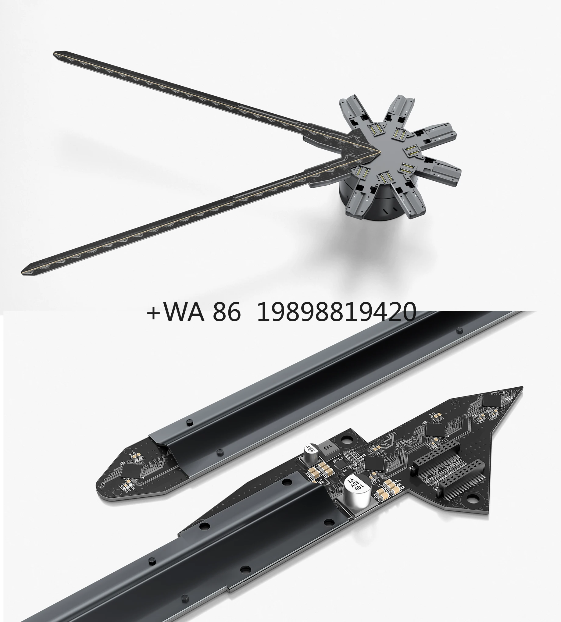 180Cm 3D Holographi… - image