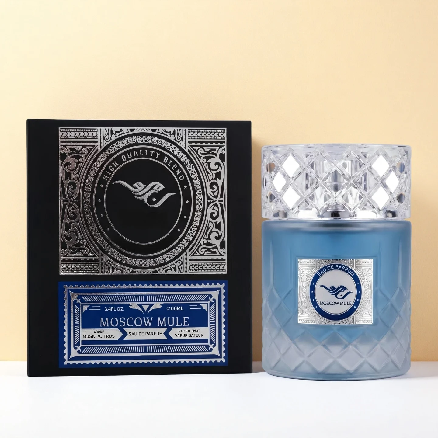 

Moscow Mule 100ml 3.4oz Eau de Parfum, Men's Gift Fragrance with Crisp Zesty Citrus & Clean Aroma